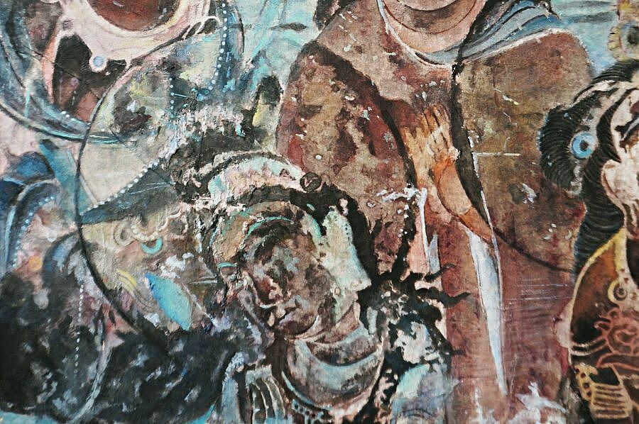 《阿弥陀经变 局部》