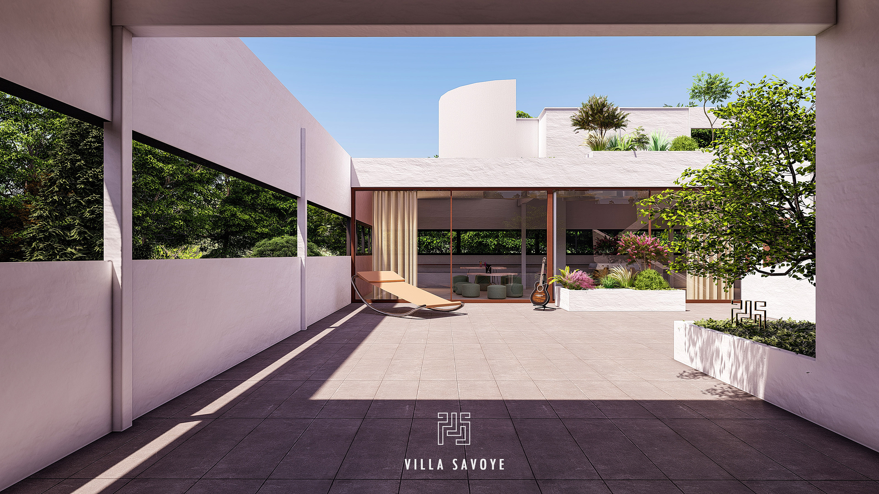 【lumion 8】萨伏伊别墅 villa savoye