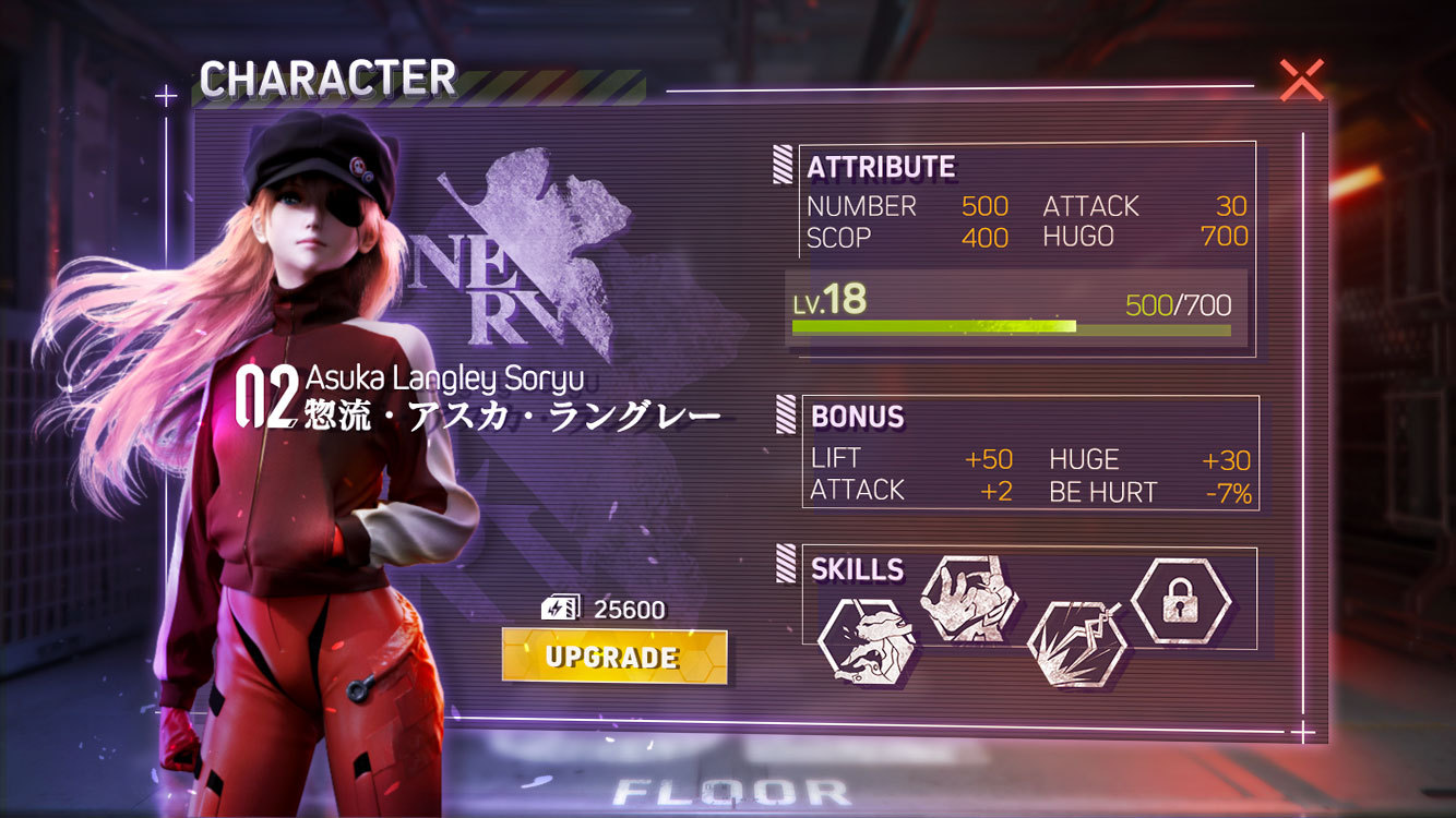 《eva》角色界面练习