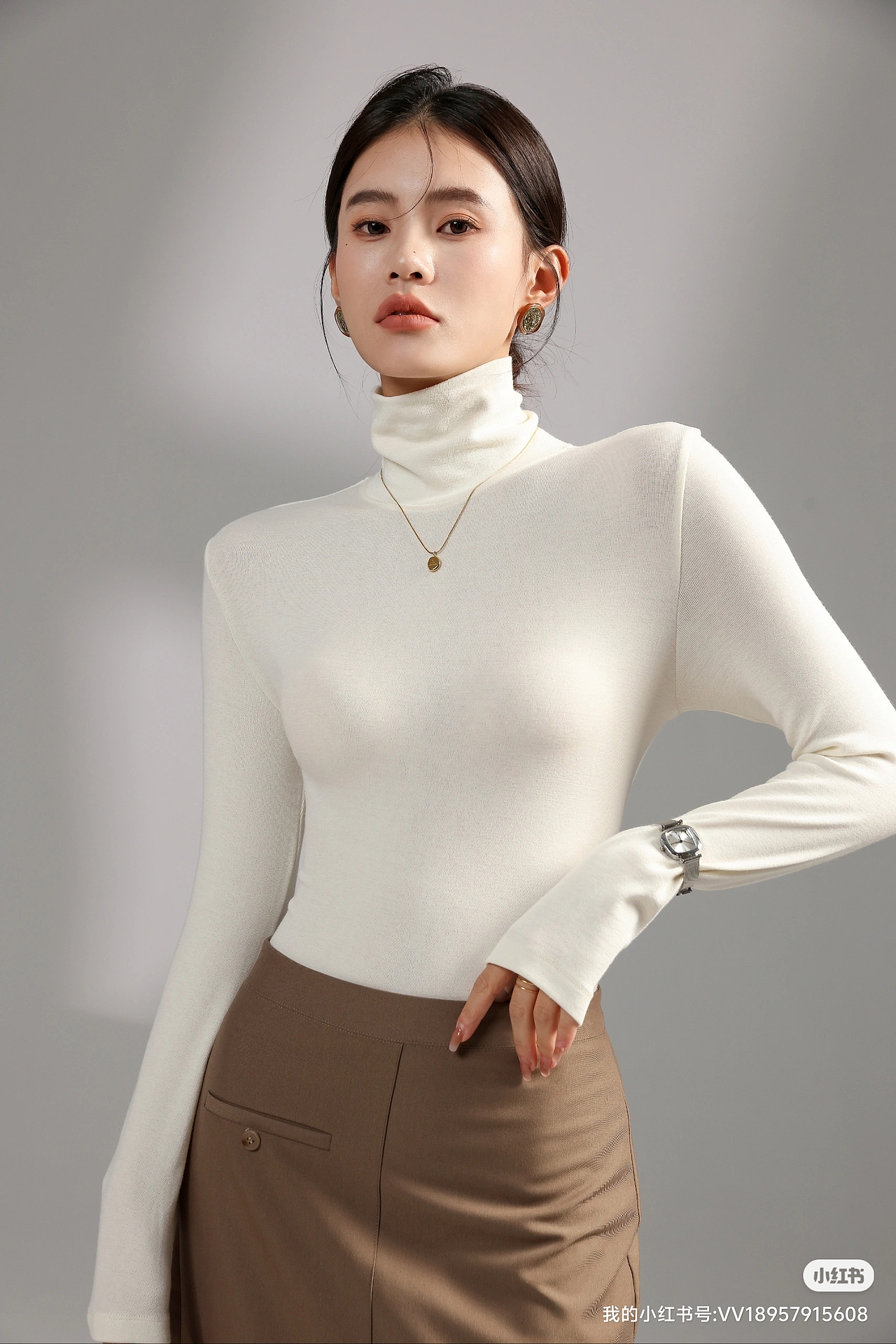 气场强大的大女主来了|打底衫拍摄|客片分享