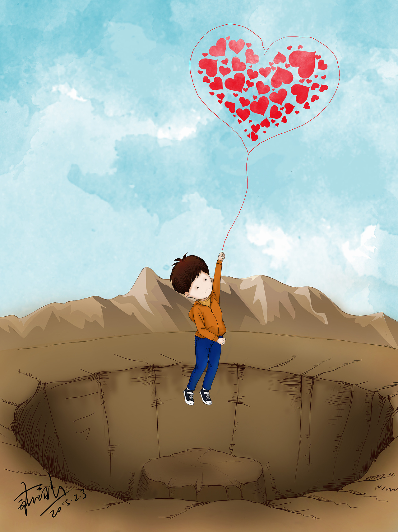 自闭症儿童插画（图ZNjc2ODMzMjg=） - 商业插画 - 站酷设计师堇色融融原创素材 - 站酷ZCOOL