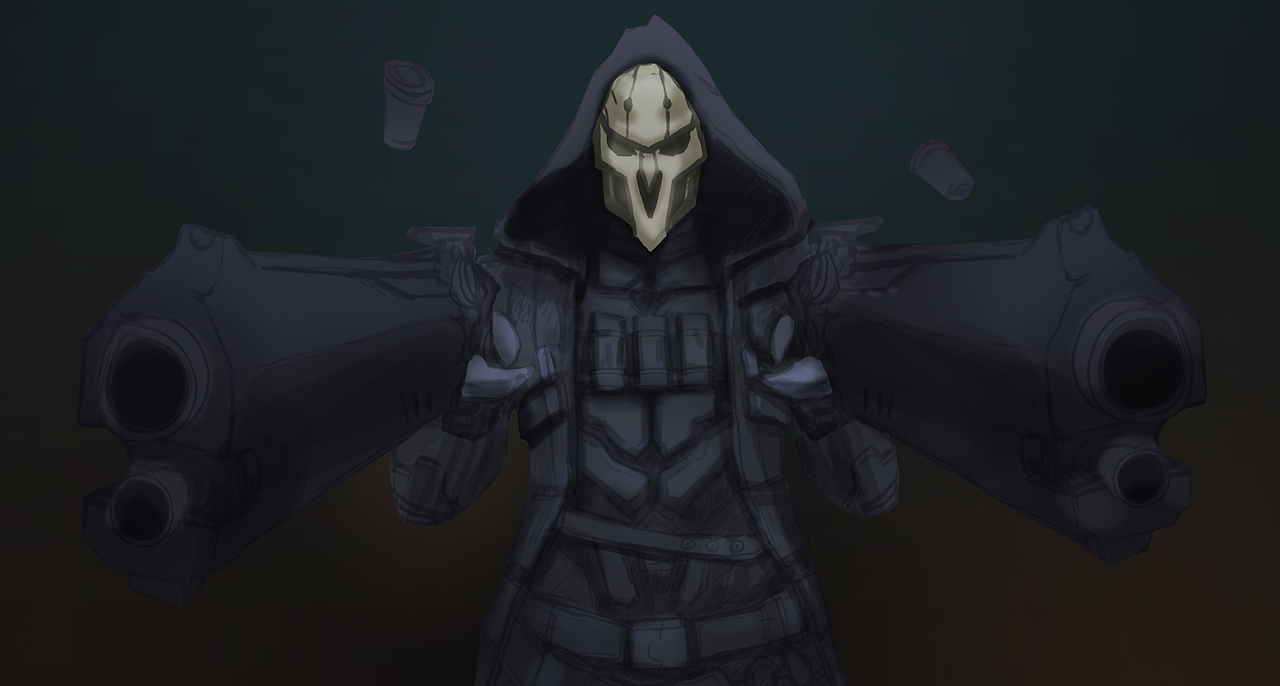 守望先锋死神同人