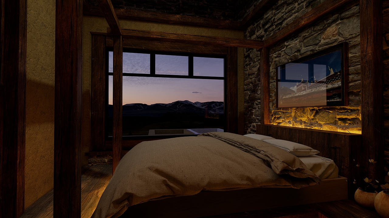 藏元素民宿设计（图ZMjcwODQ0ODI0） - 酒店餐饮设计 - 站酷设计师དབང་ཕྱུག原创素材 - 站酷ZCOOL