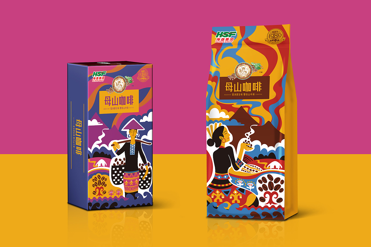 母山咖啡 | 品牌包装策划（图ZMTk3MDE5OTE2） - 包装 - 站酷设计师together1985原创素材 - 站酷ZCOOL