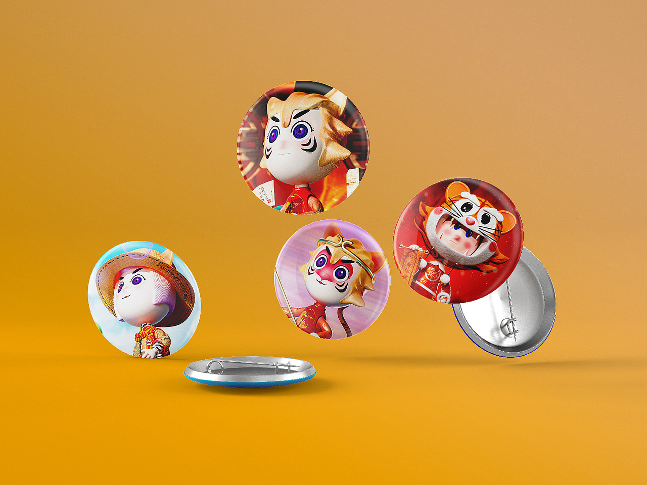 原创IP-蛋蛋历险记第二篇-萌虎闹春（图ZMjg2NzI4NjIw） - 其他三维 - 站酷设计师雪之梦的梦原创素材 - 站酷ZCOOL