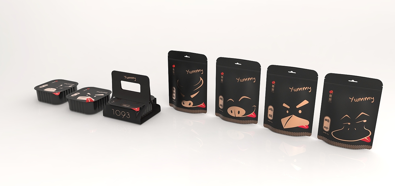 新宗 食品品牌设计/包装设计/店面设计/logo设计