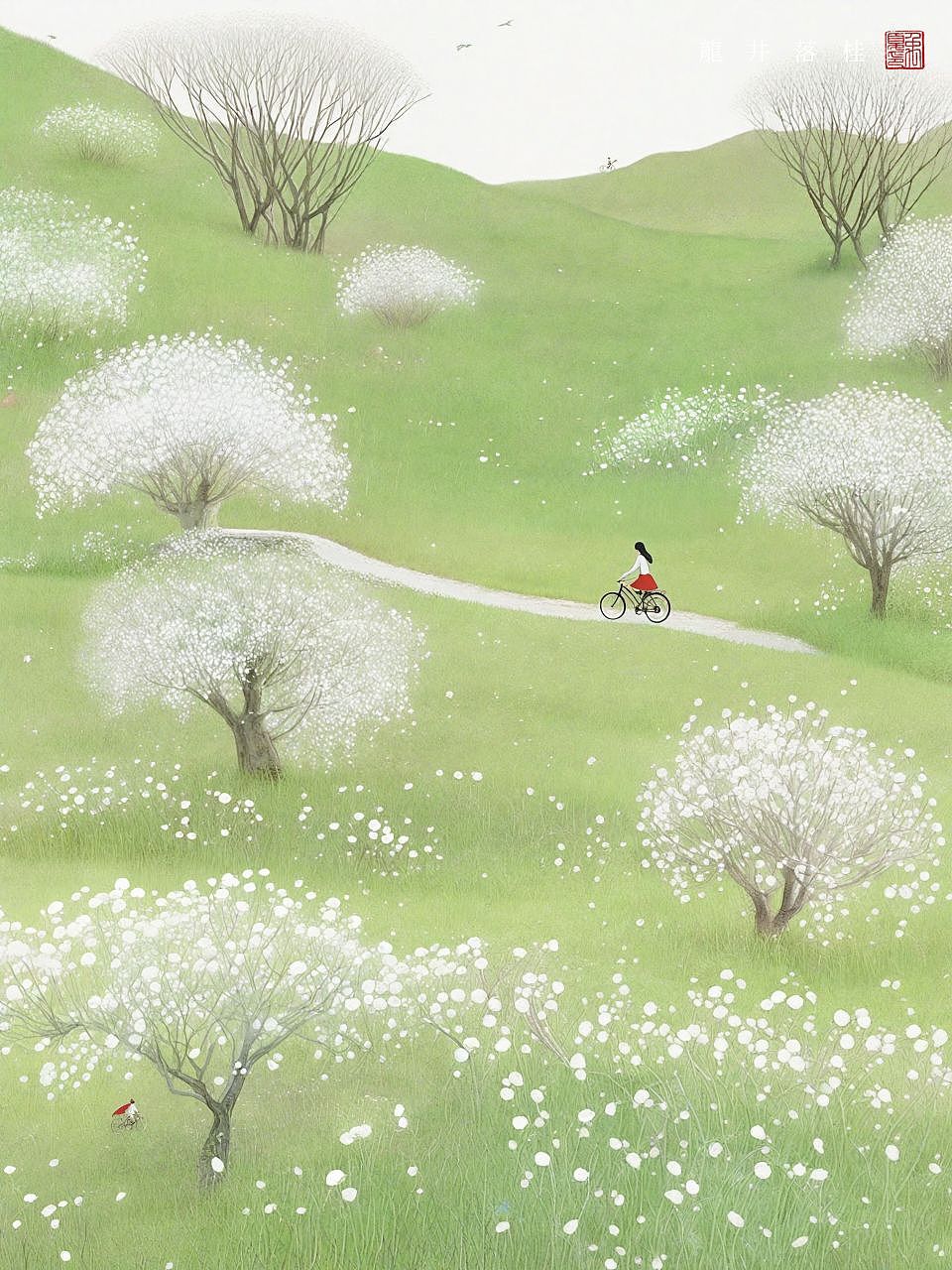 草地之舞 | 春天郊外的路上