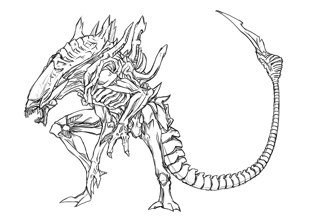 异形_白污鸦-站酷zcool