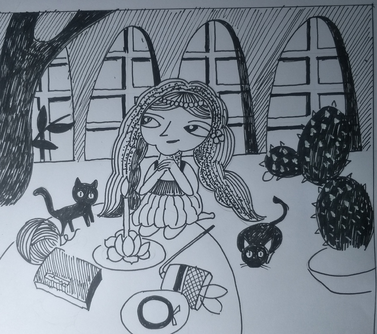 童话《森林女巫》插图