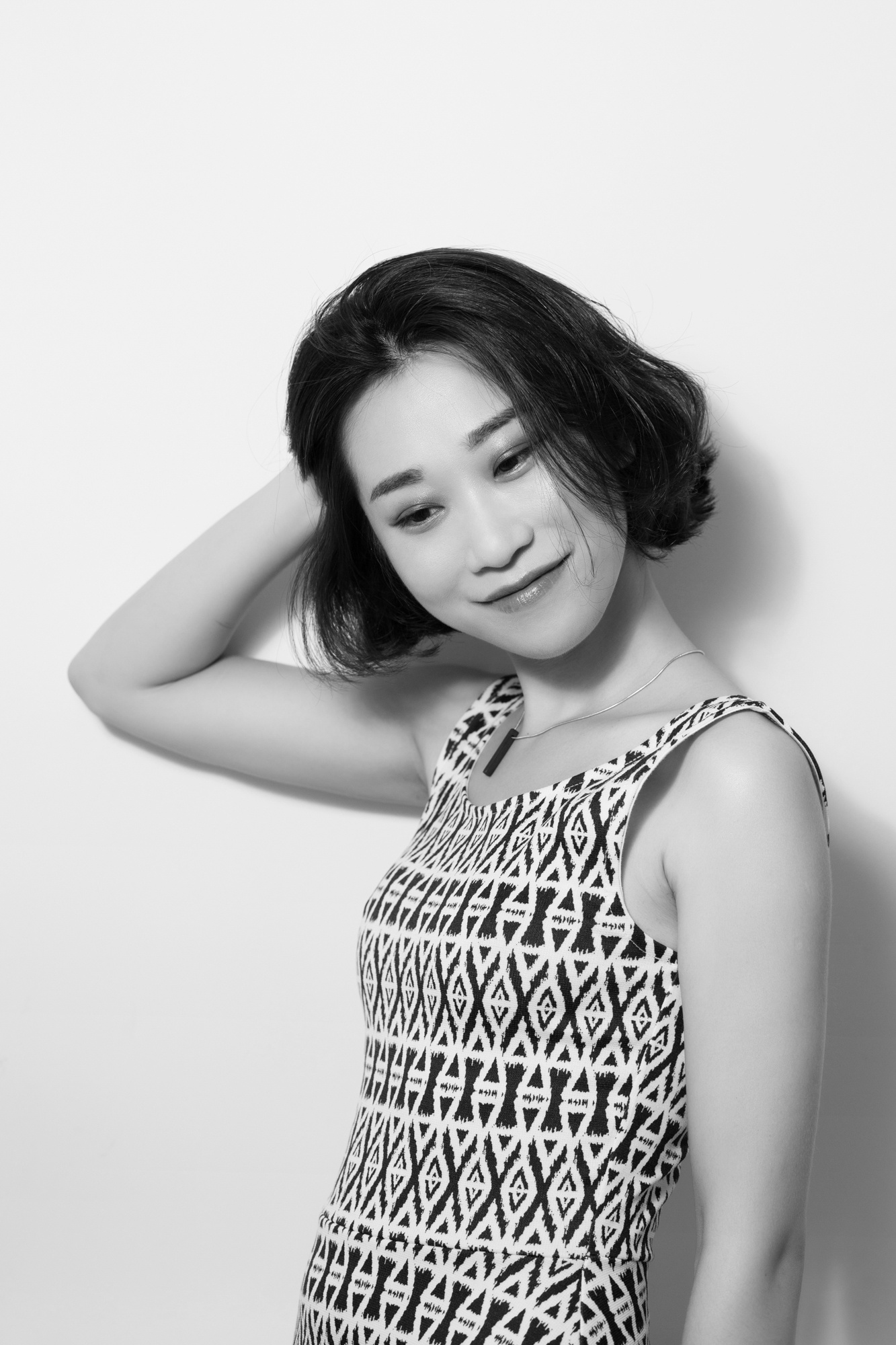 【人像】黑白大头贴