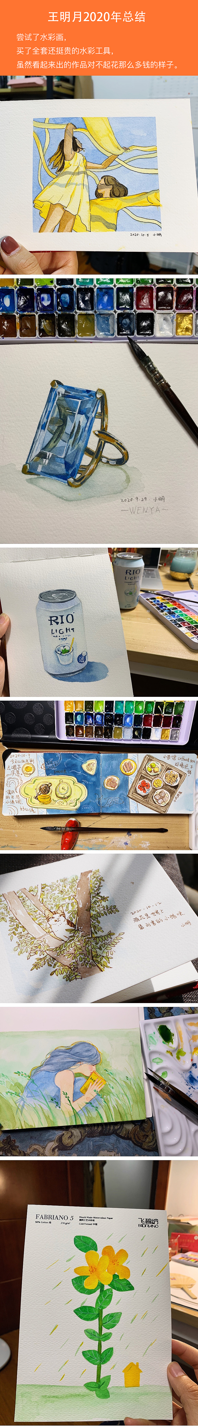 我的2020插画总结