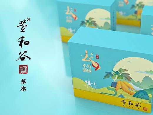 ｛琢品牌｝《去9》葛根茶包装