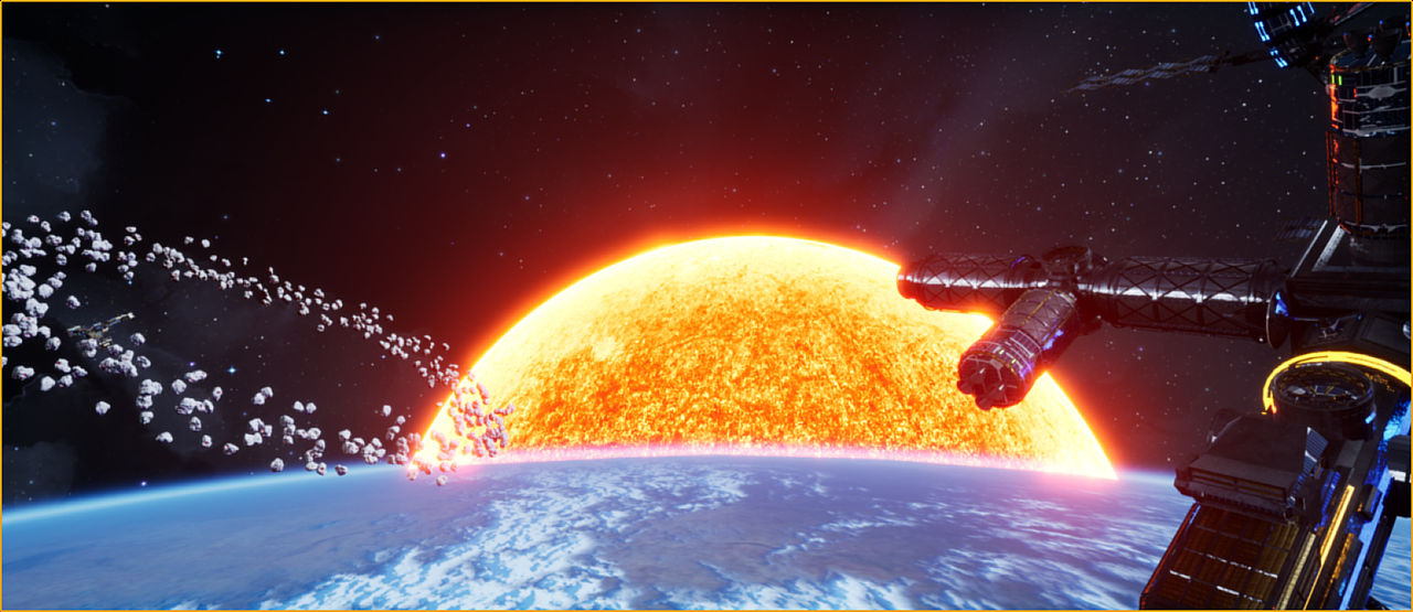 UE4 外太空场景短片小练习