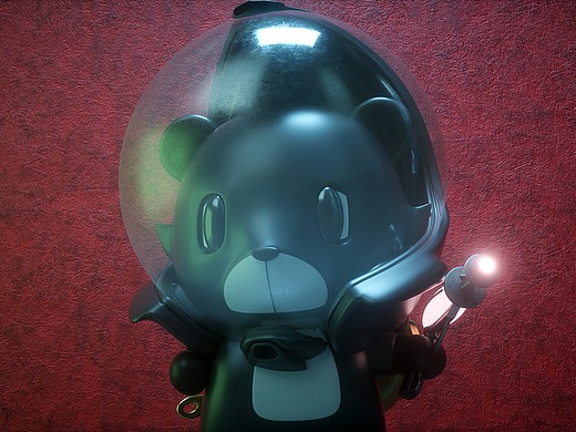 软泥熊品牌形象ip三维设定