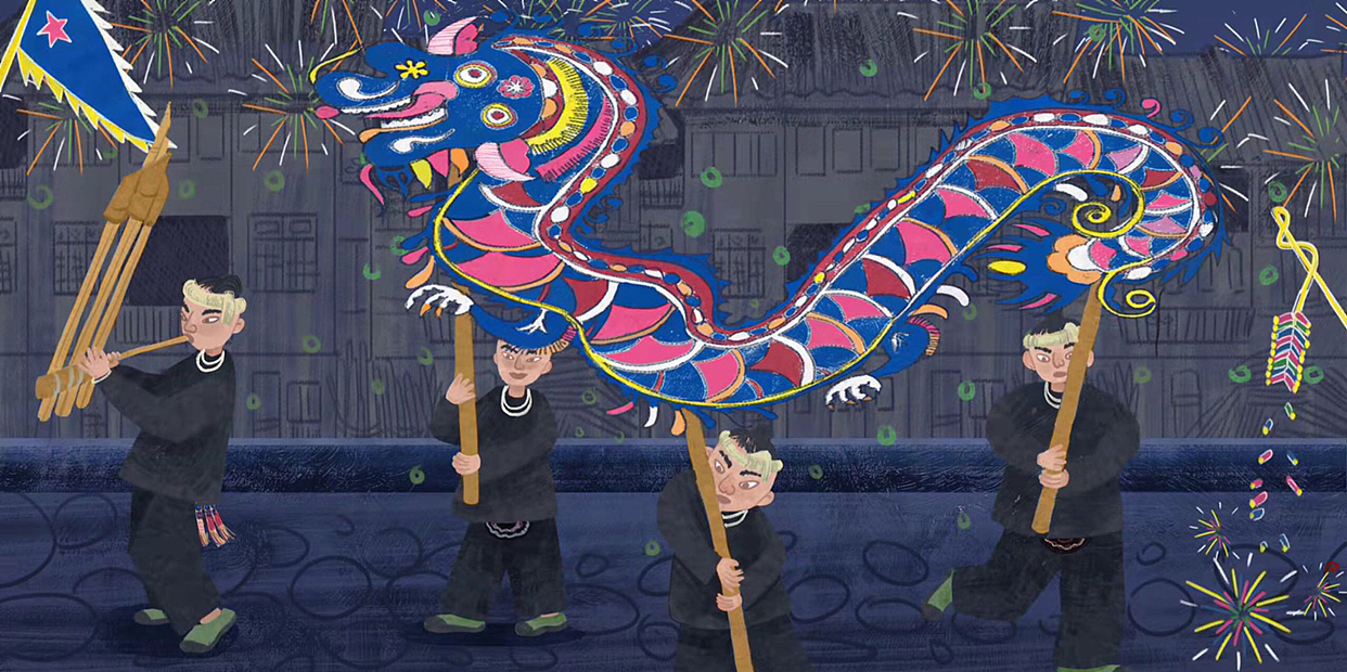 苗家生活图鉴（图ZMzMyNDMwMDg0） - 艺术插画 - 站酷设计师x朽木xiumu原创素材 - 站酷ZCOOL