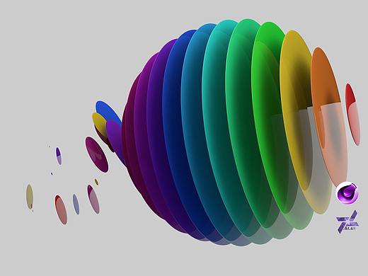 C4D LOGO演绎动画2