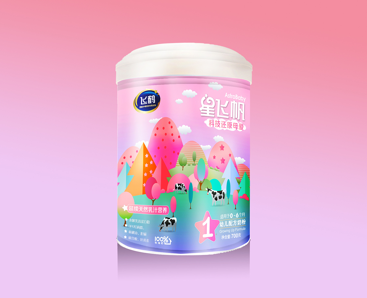 小清新的飞鹤（图ZNjgyOTU3Njg=） - 包装 - 站酷设计师蜜糖插画原创素材 - 站酷ZCOOL