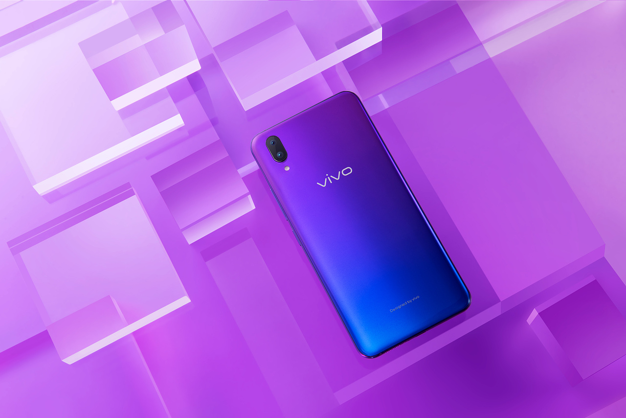 vivo x21魅夜紫 水晶