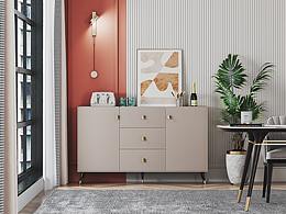 现代餐边柜场景