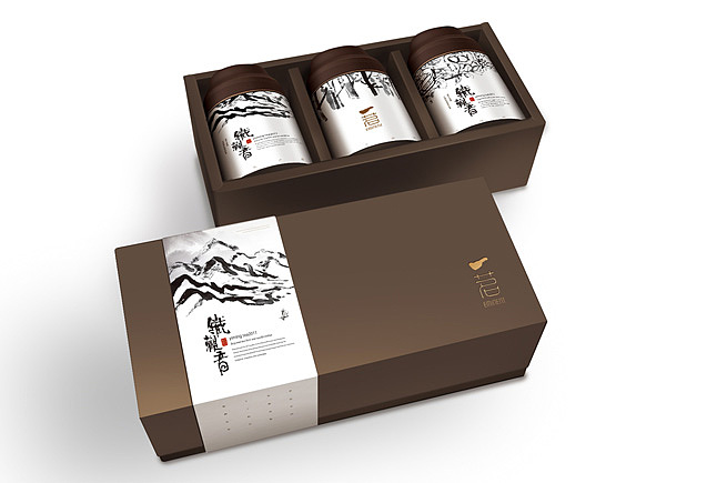 一茗茶叶包装设计（图ZMTUzNDE4ODg=） - 包装 - 站酷设计师于韦原创素材 - 站酷ZCOOL