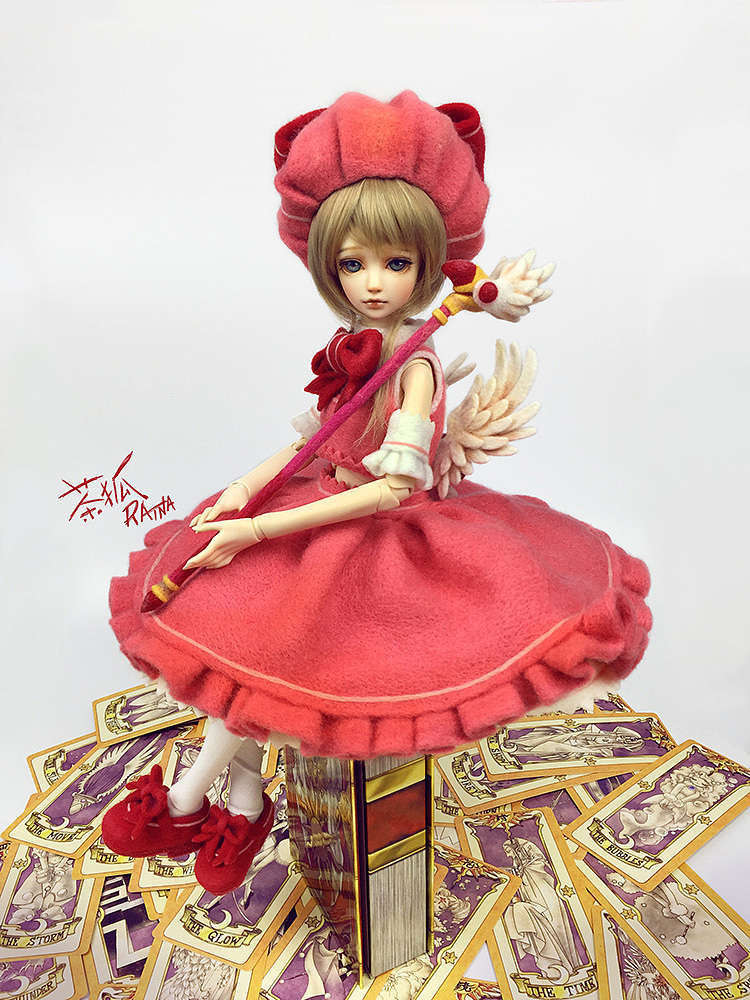 羊毛毡作品第二弹——小樱（图ZMjc0MjQyMTY=） - 其他手工艺 - 站酷设计师茶狐CHAHOO原创素材 - 站酷ZCOOL