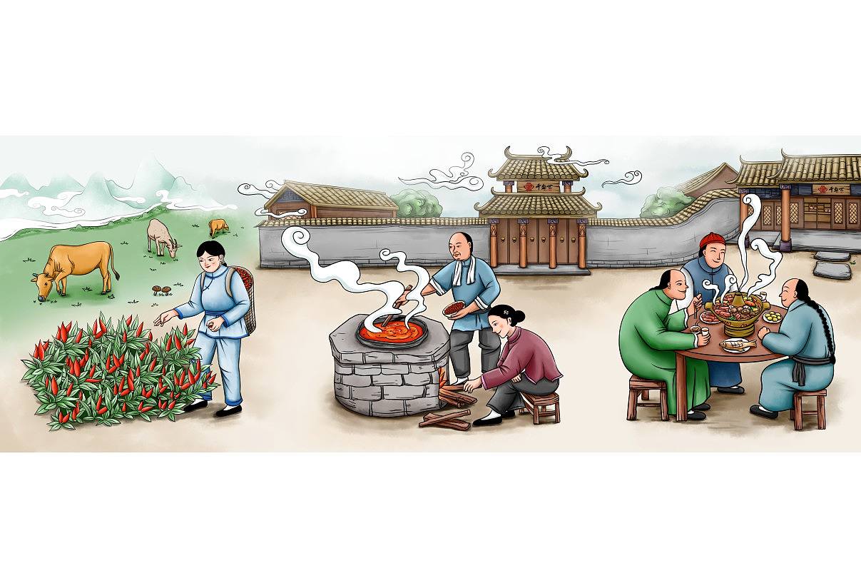 千盛世火锅（图ZMTkzNDIzODE2） - 品牌 - 站酷设计师jianghui119原创素材 - 站酷ZCOOL