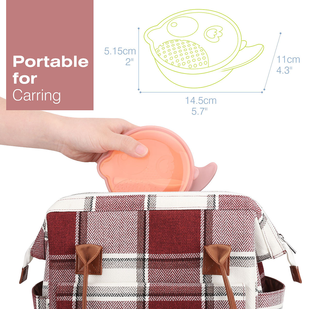 辅食碗（中性）双层辅食碗（图ZMjQyMDk1Nzgw） - 品牌 - 站酷设计师欧尼哈原创素材 - 站酷ZCOOL