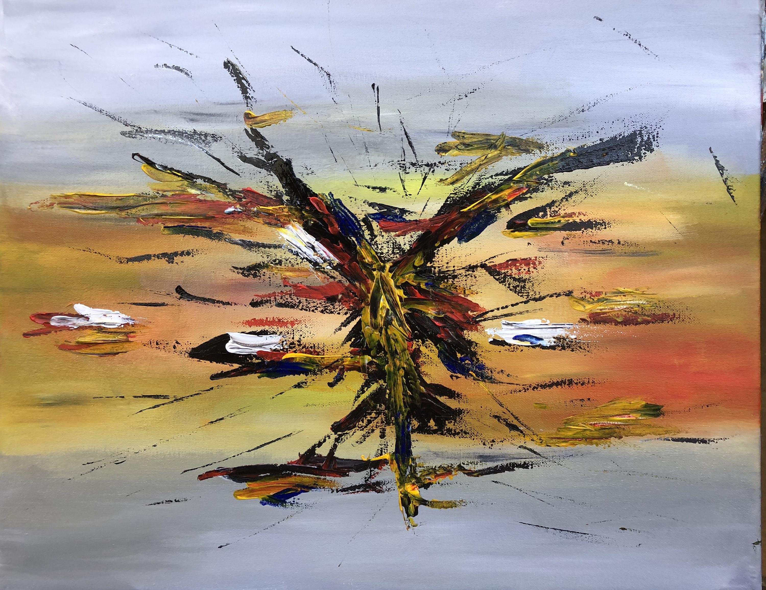 抽象艺术2|纯艺术|油画|叶佩琪 - 原创作品 - 站酷 (zcool)