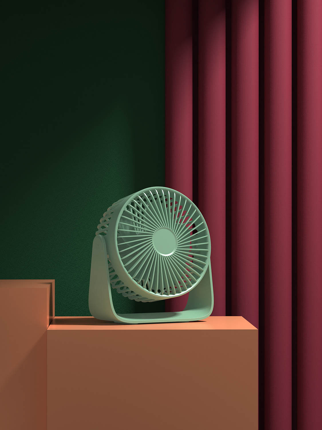 FRESH Pro-充电款香薰自然桌面风扇