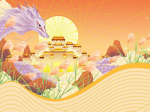 《郁州芒编》——龙起云兴（个人主页-ZNTMyNzQ5MzY=） - 创作习作 - 站酷设计师久辰原创素材 - 站酷ZCOOL