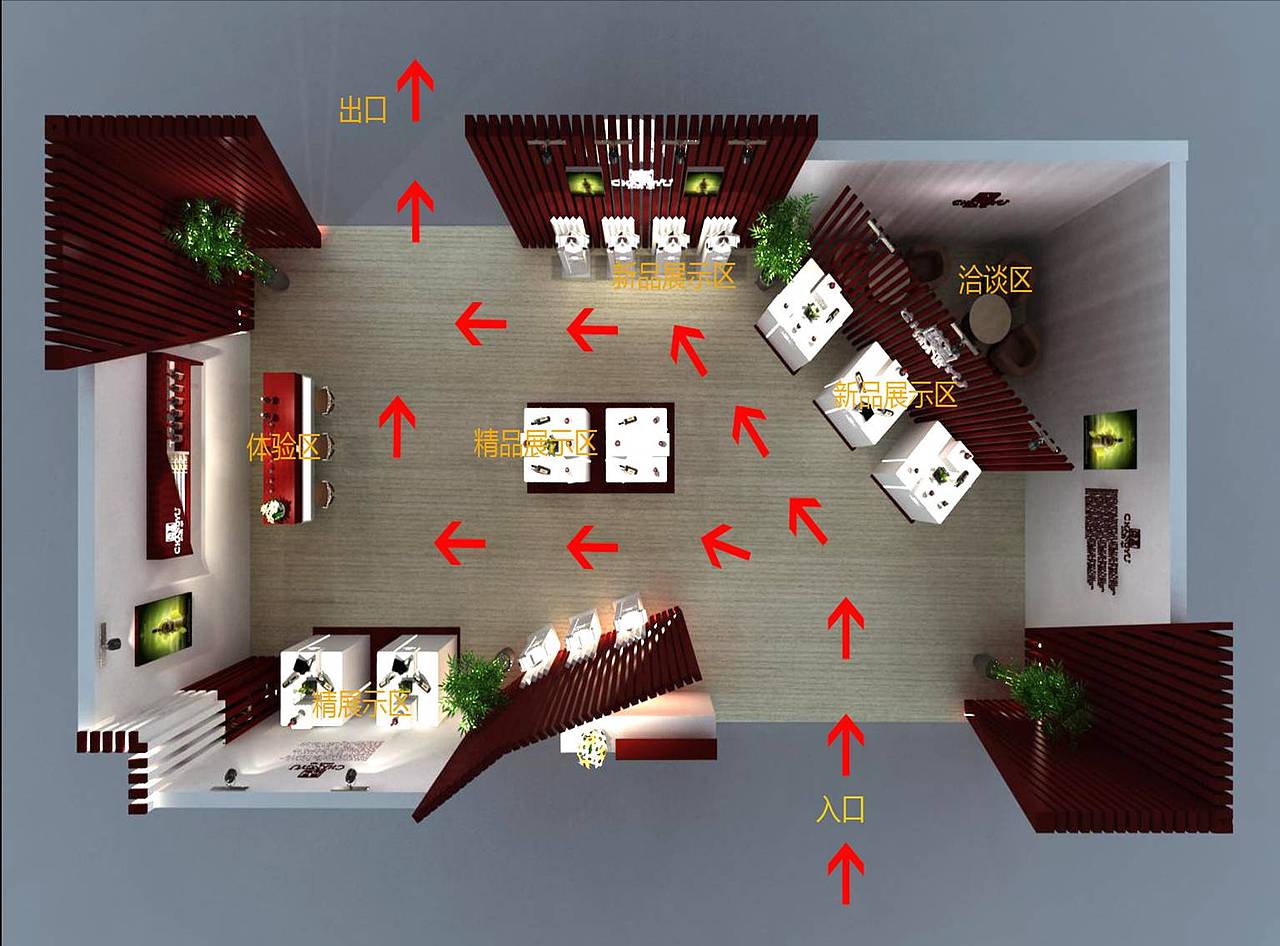 张裕红酒展厅设计（图ZNDM4MjExNDA=） - Exhibition Design - 站酷设计师Color紫原创素材 - 站酷ZCOOL