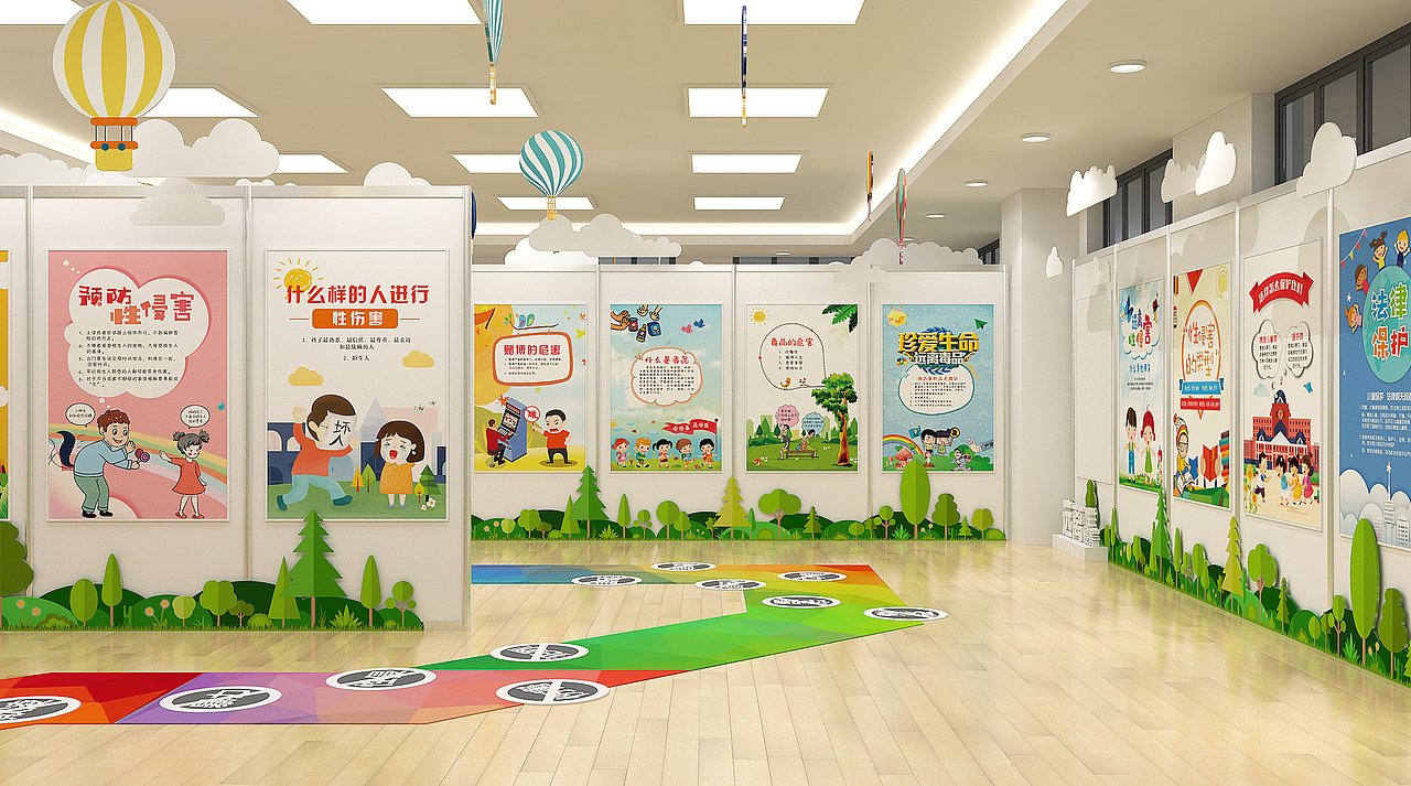 未成年人法治教育基地（图ZMTY2MTA1NzUy） - 展陈设计 - 站酷设计师悦亦枫间原创素材 - 站酷ZCOOL