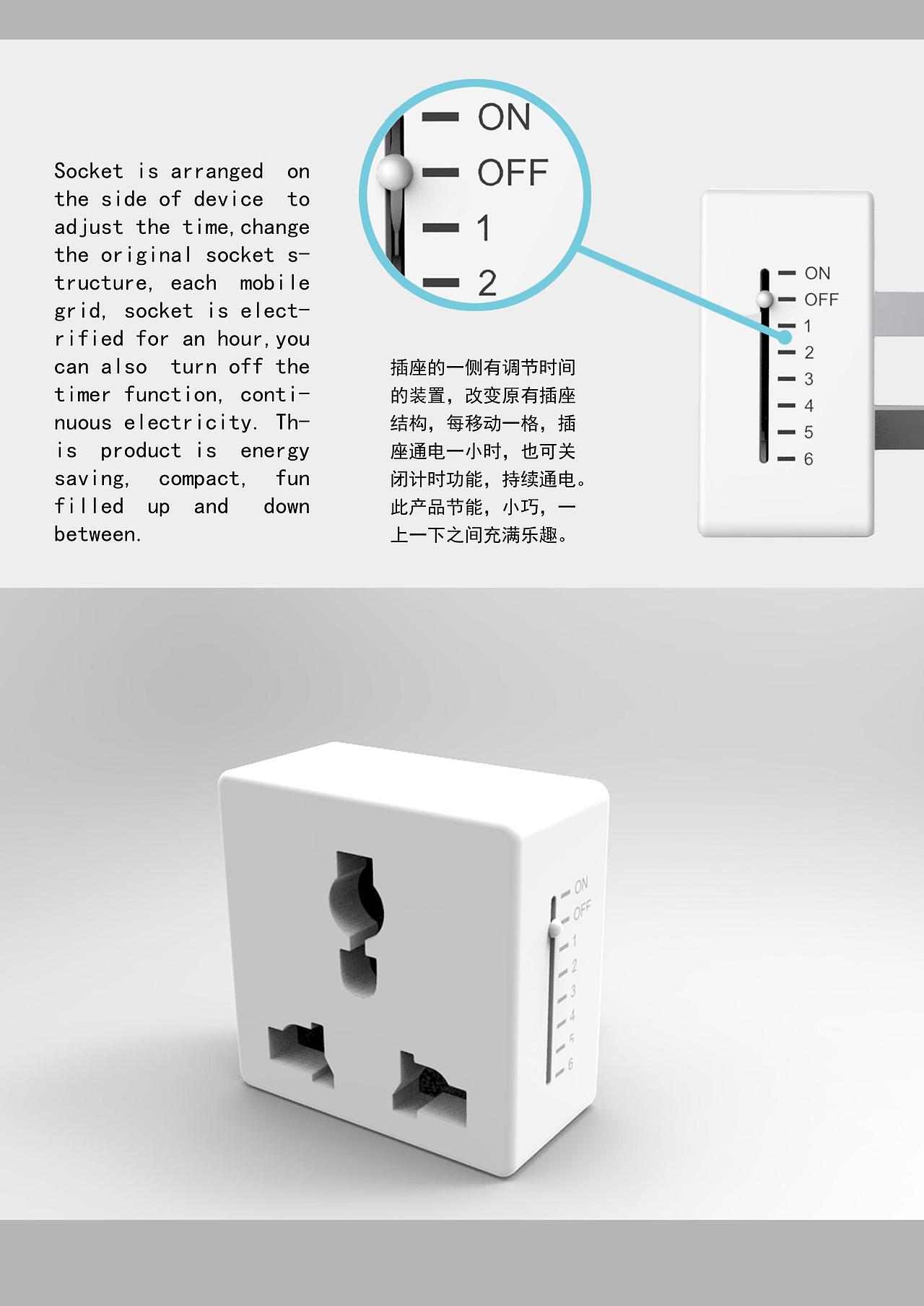智能插座设计（图ZNDY2MjM2NDQ=） - 生活用品 - 站酷设计师威廉波波斯丶原创素材 - 站酷ZCOOL