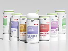 汤臣倍健-系列包装设计视觉-生态label