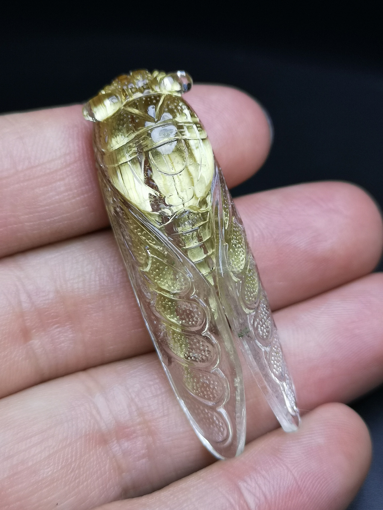 巧夺天工，手工雕刻蝉（图ZMTcyOTY4NDc2） - 首饰设计 - 站酷设计师Z57807671原创素材 - 站酷ZCOOL