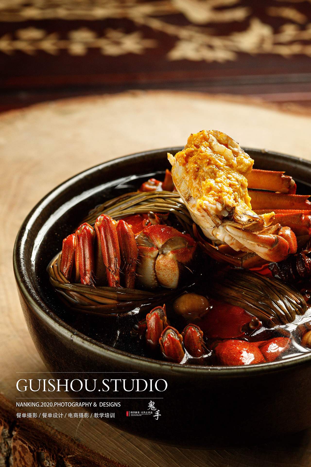 「美食摄影」小厨娘  南京商业摄影  月饼&螃蟹