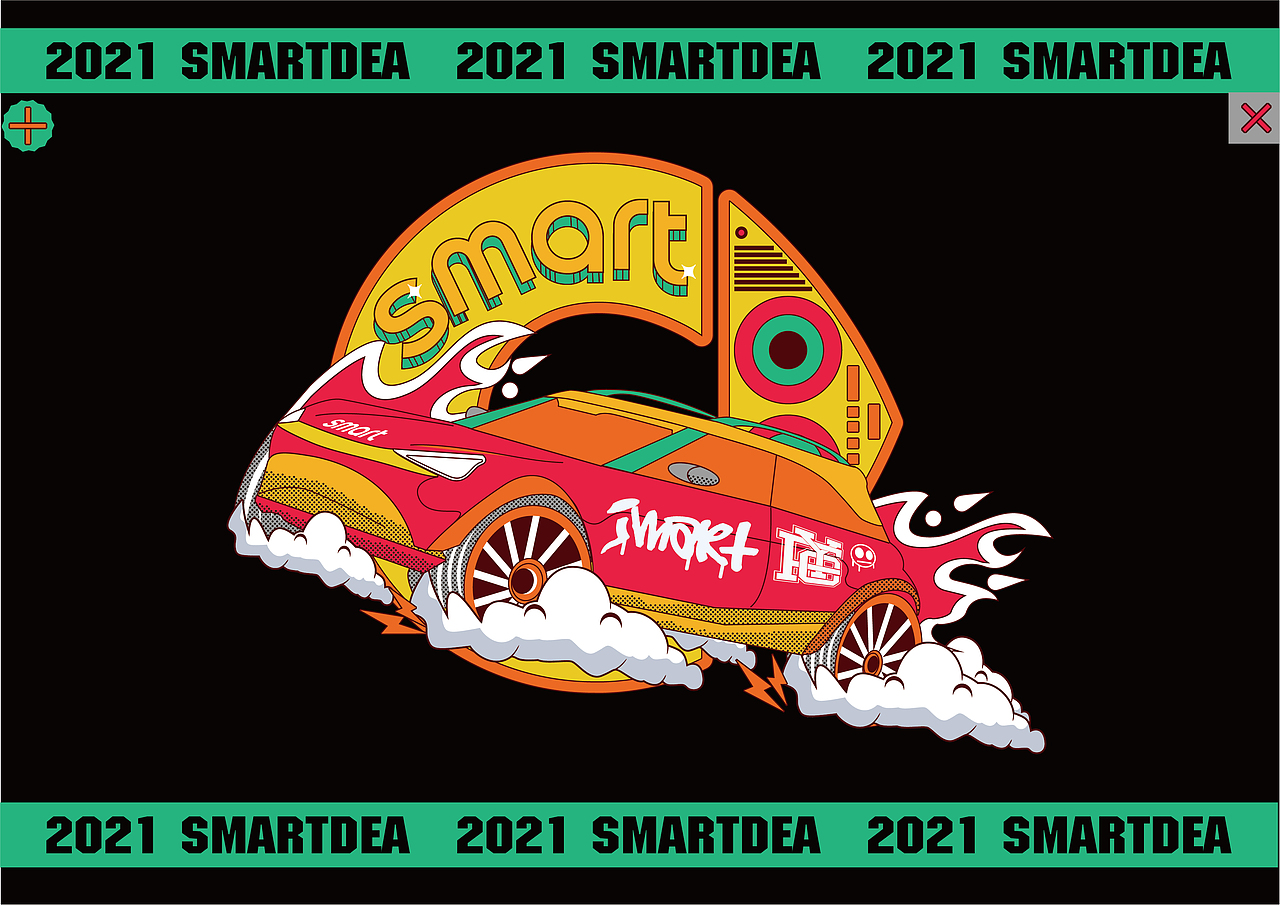 Smartidea 潮T— 自我潮流，獨立個性（圖ZMjU5NTQ4ODMy） - 圖案 - 站酷設計師lujane蔡原創(chuàng)素材 - 站酷ZCOOL