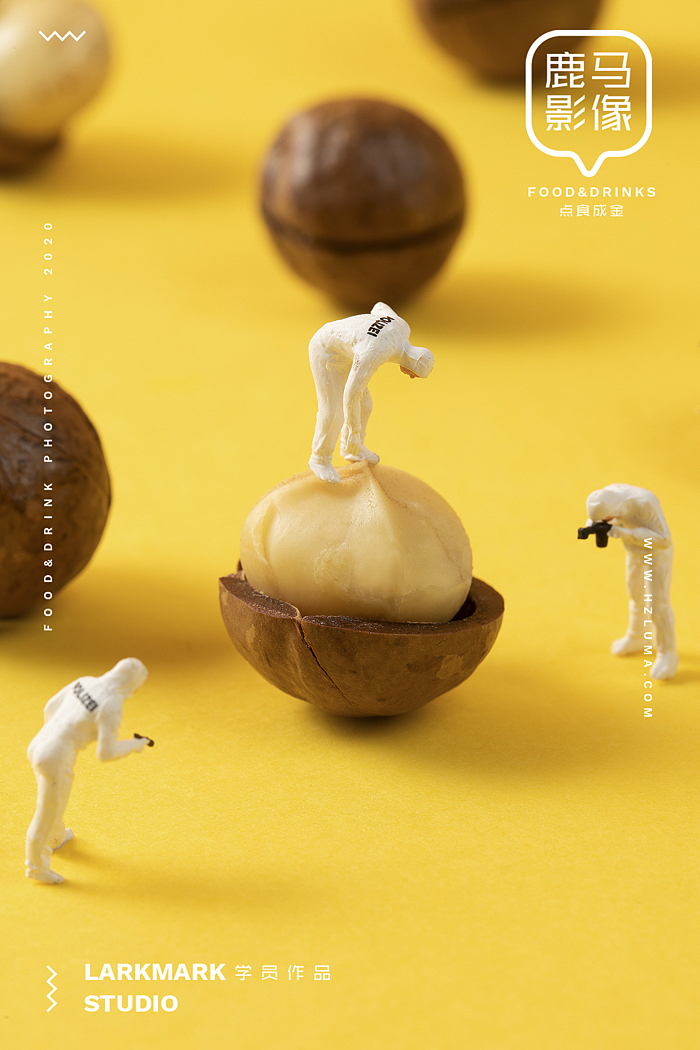 小人国缩微摄影微缩摄影丨美食摄影培训学员作品NO.14