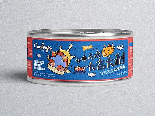 宠物零食主食罐头酷奇思鸡肉罐头