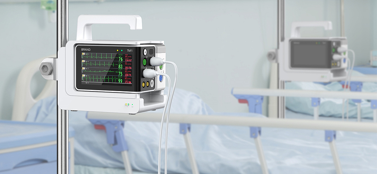 监护仪设计,转运监护仪设计,医疗器械设计公司