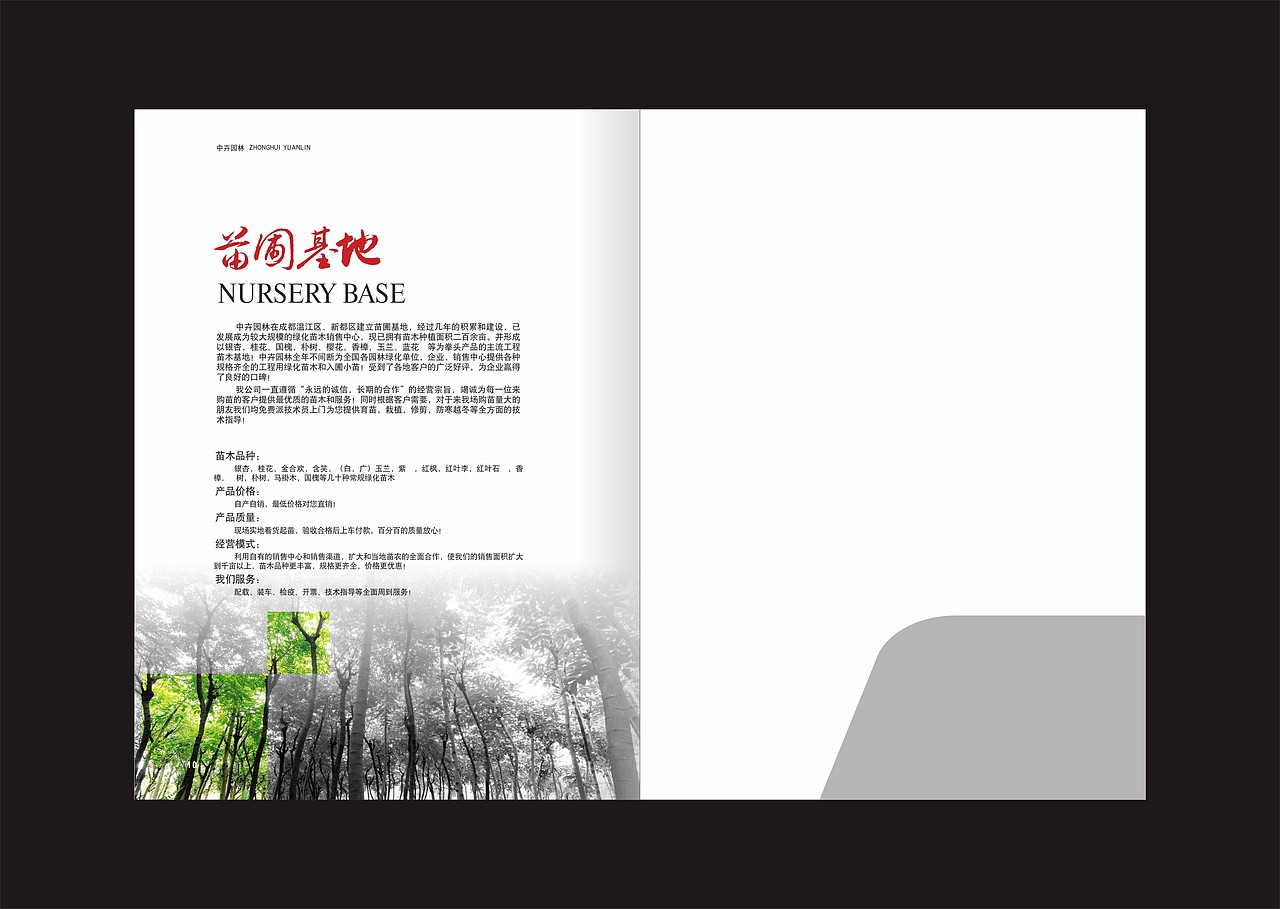 中卉园林 标志&画册