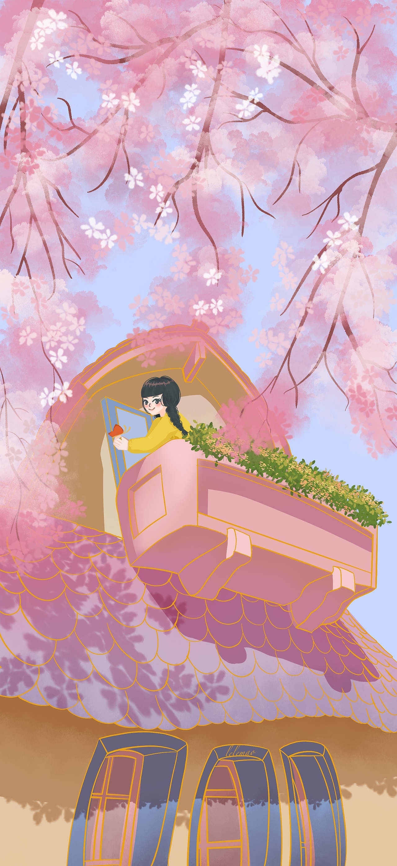 陽臺風(fēng)光（圖ZMjk2OTQ0Mzgw） - 創(chuàng)作習(xí)作 - 站酷設(shè)計師lelemao吖原創(chuàng)素材 - 站酷ZCOOL