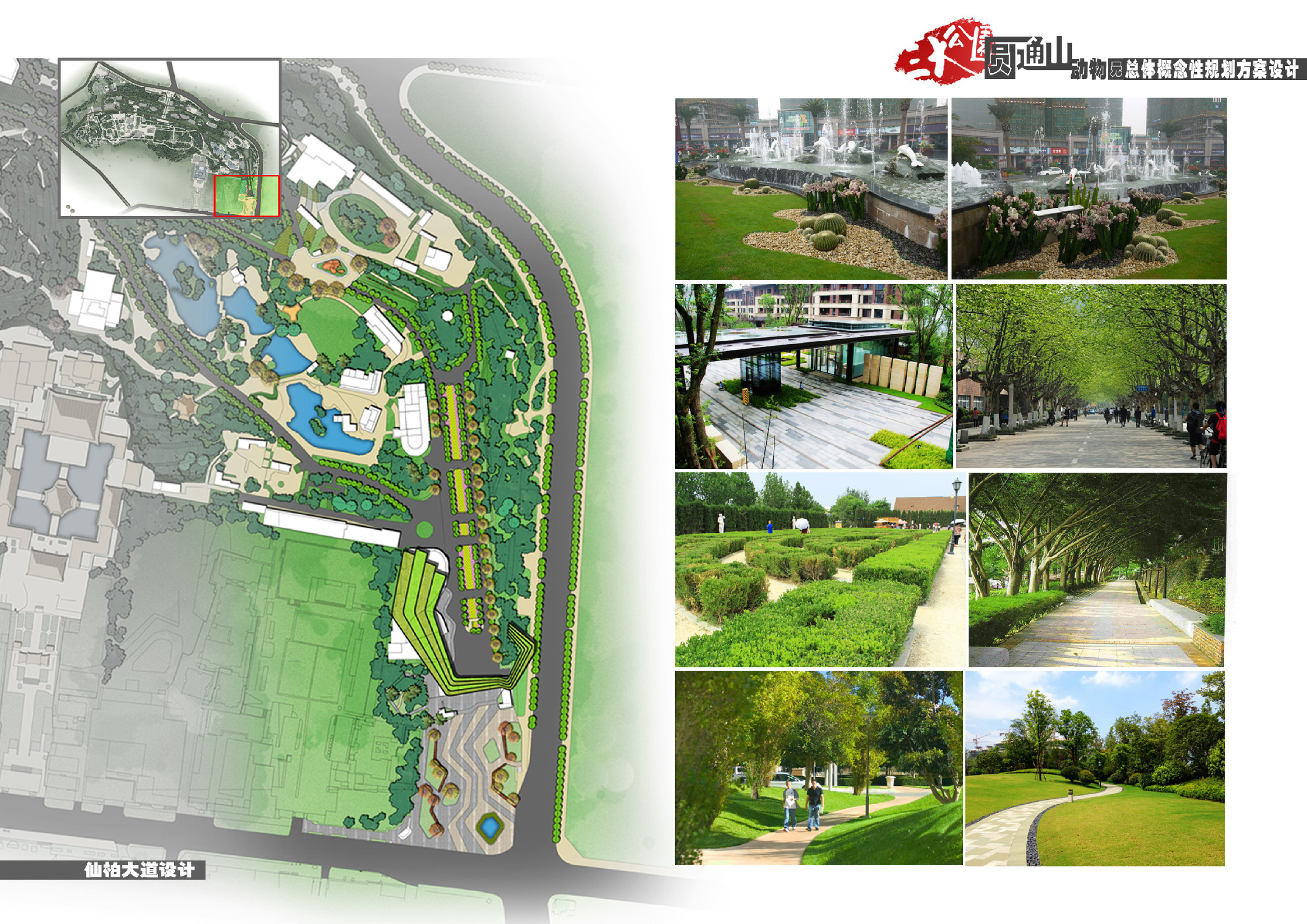 昆明动物园景观规划|空间|景观设计|宜嘉空间设计杨辅 - 原创作品