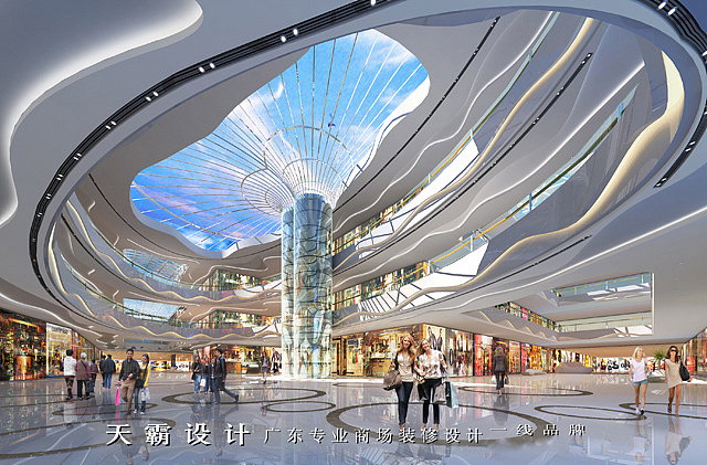 济南商业综合体设计客户可参考的效果图