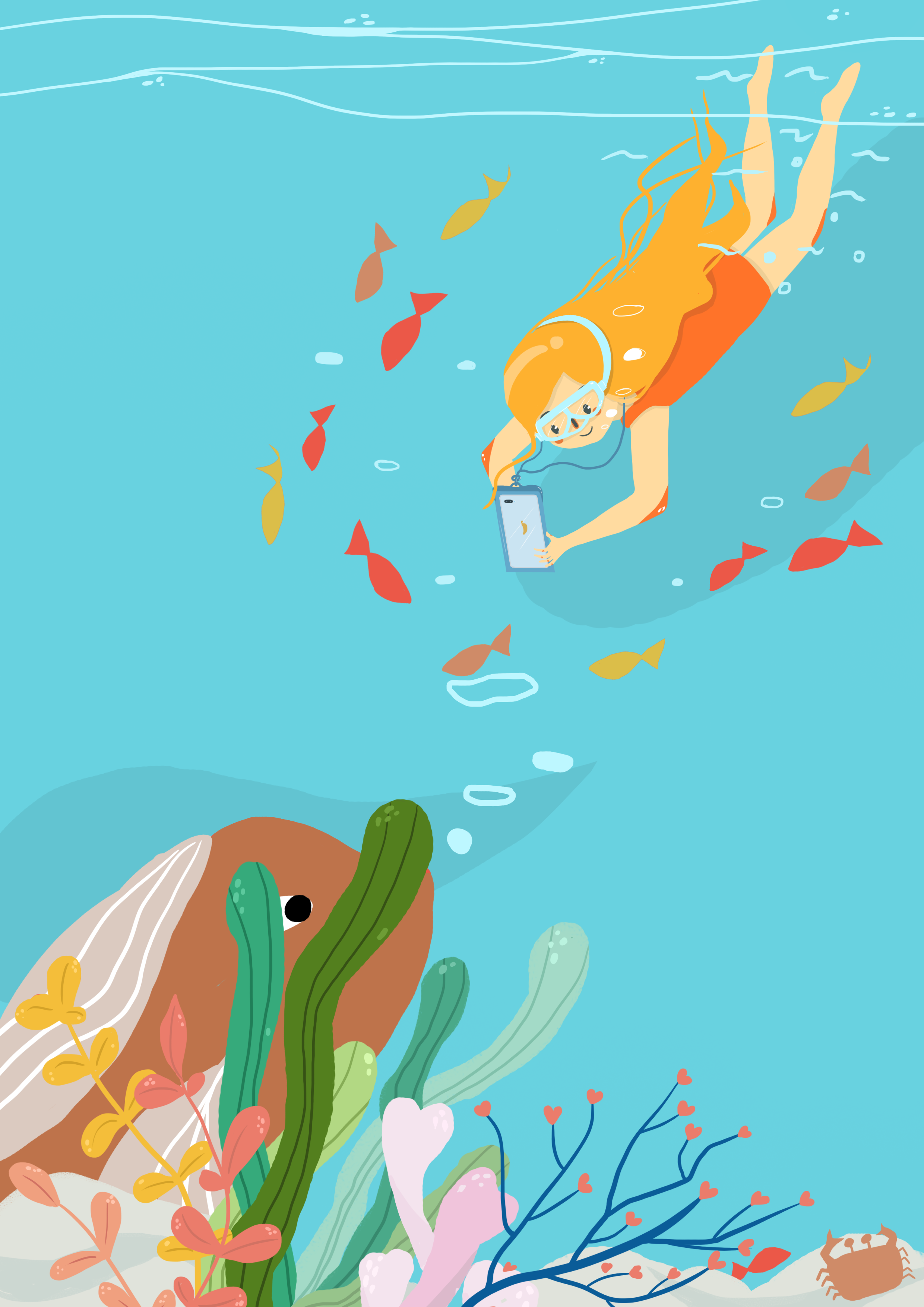 夏日3|插画|商业插画|姑苏lei - 原创作品 - 站酷 (zcool)