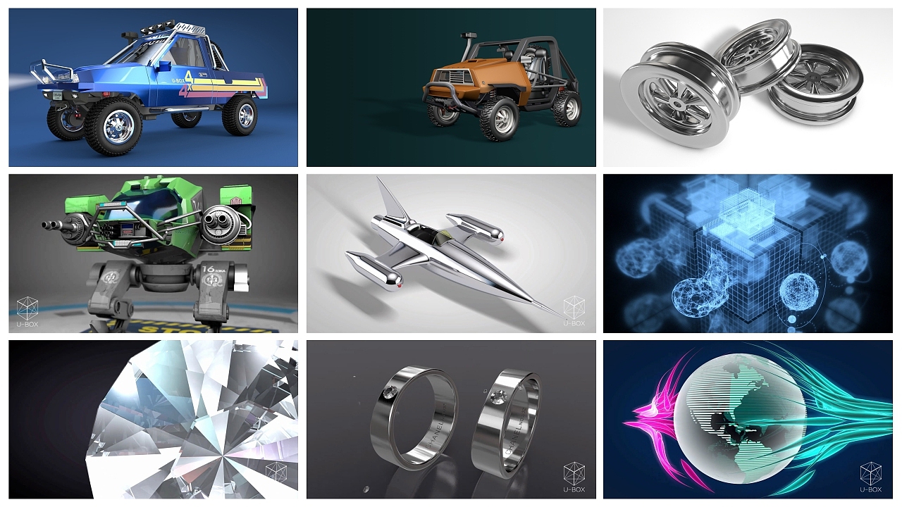 C4D原创影视广告动画作品混剪 UBOX出品（图ZNzQ3MDExMjQ=） - 动画/影视 - 站酷设计师UBOX原创素材 - 站酷ZCOOL