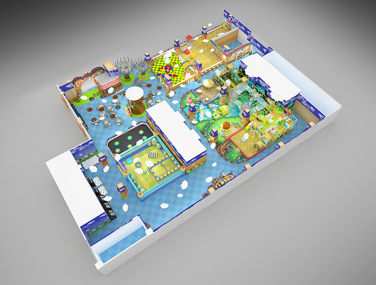 巧可丽室内主题乐园设计-2016年