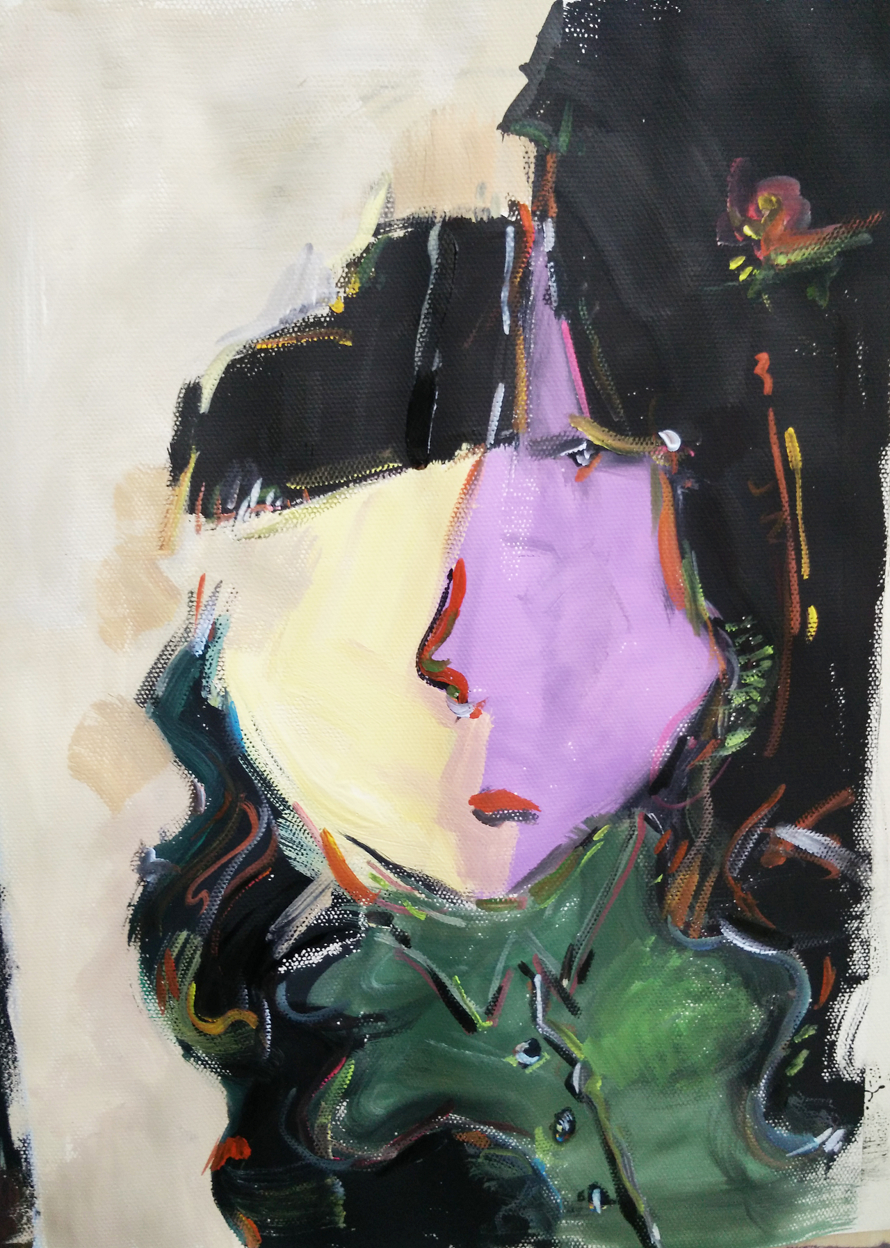 清纯（图ZMTU0ODc0NDcy） - 绘画 - 站酷设计师抽象的燕子原创素材 - 站酷ZCOOL