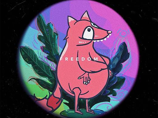 音樂的封面與海報（個人主頁-ZMzEyOTgxMTI=） - 新銳潮流插畫 - 站酷設(shè)計師浣熊自語原創(chuàng)素材 - 站酷ZCOOL