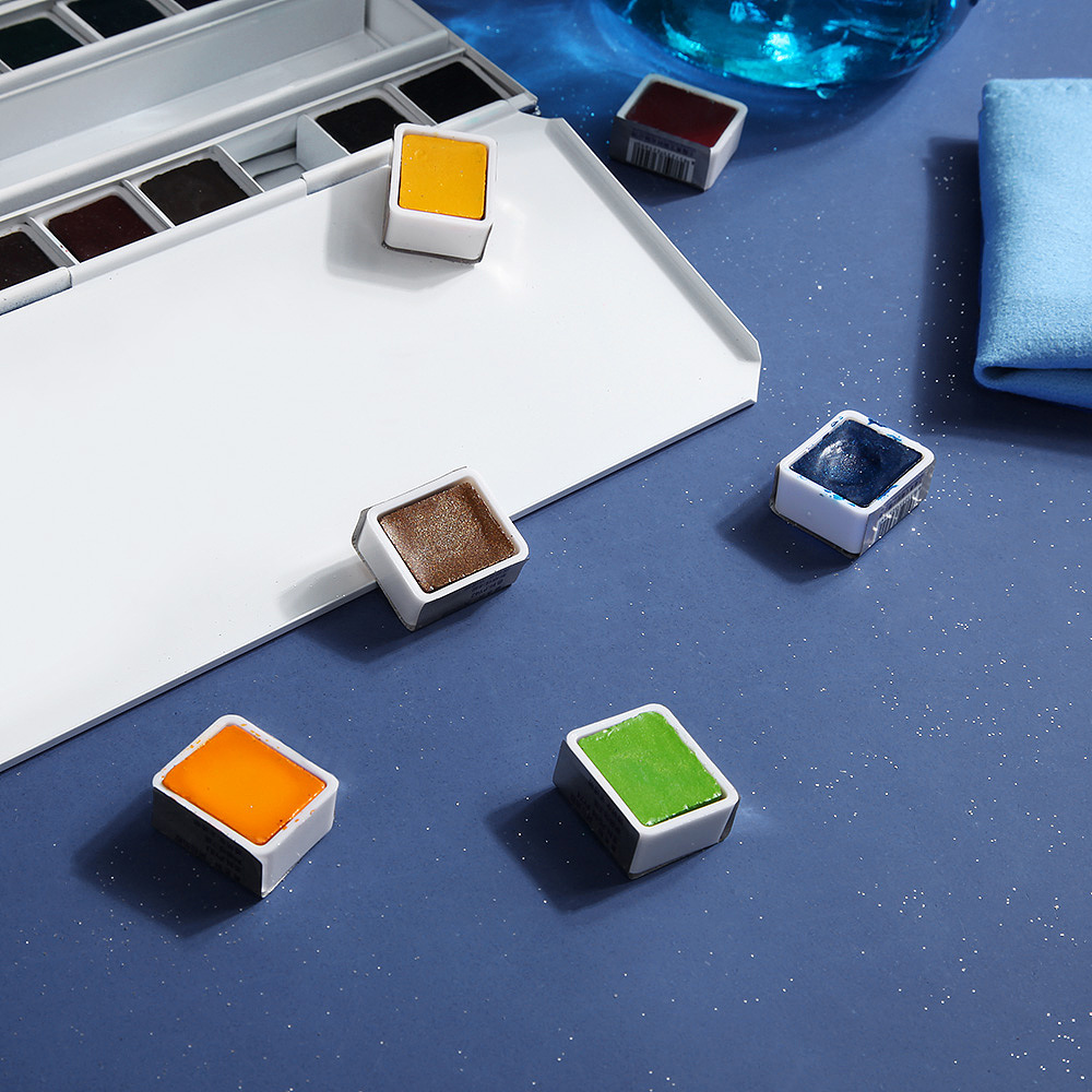 磷光系列水彩颜料